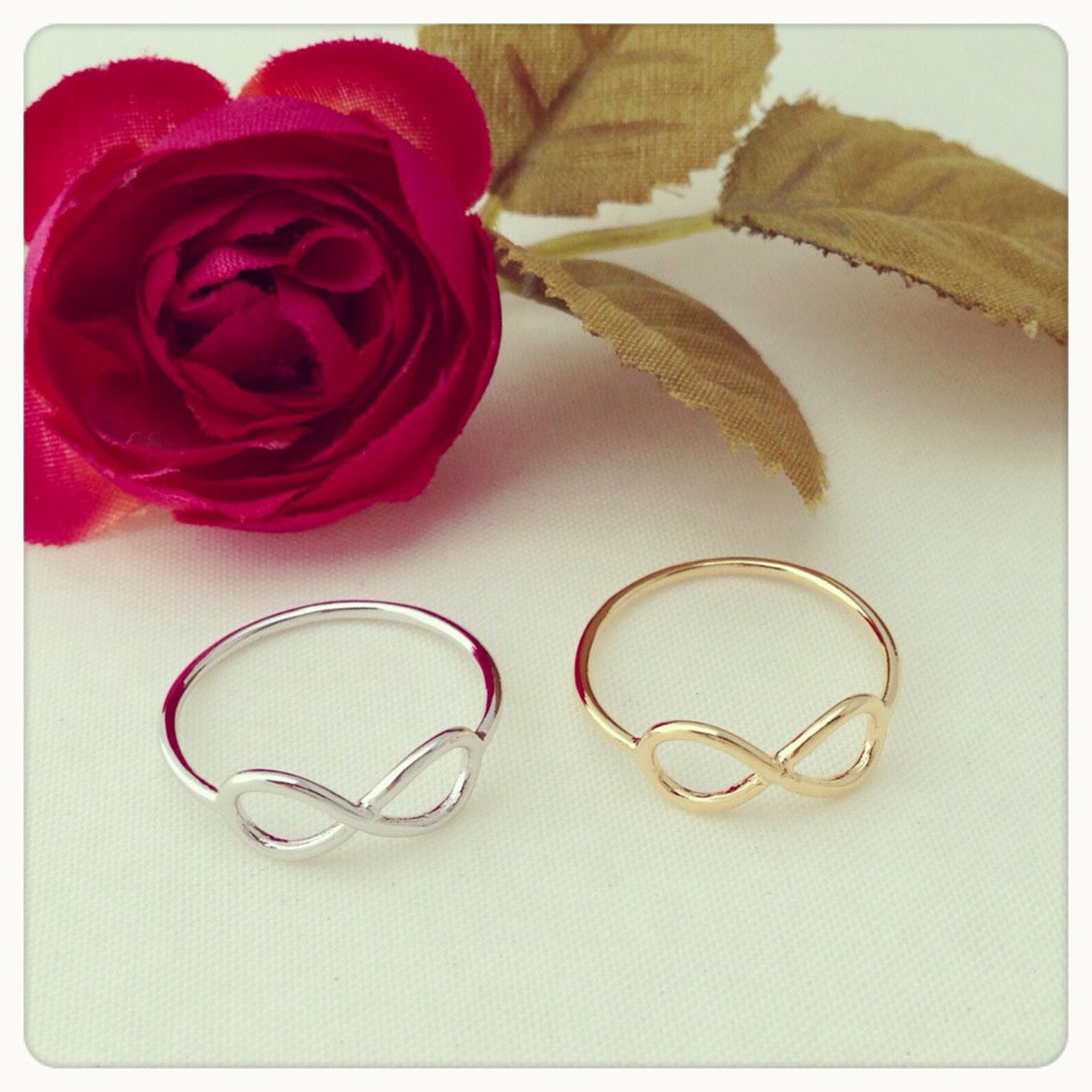 Infinity Ring Adorable Cute Pretty Lovely Everyday Jewelry. - Etsy