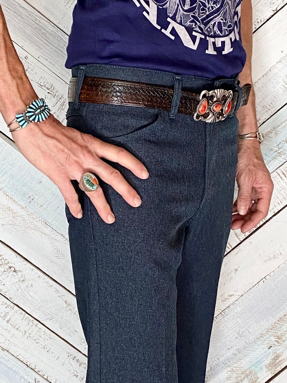 Men’s vintage Wrangler Sta Prest pants | Slim fit… - image 6