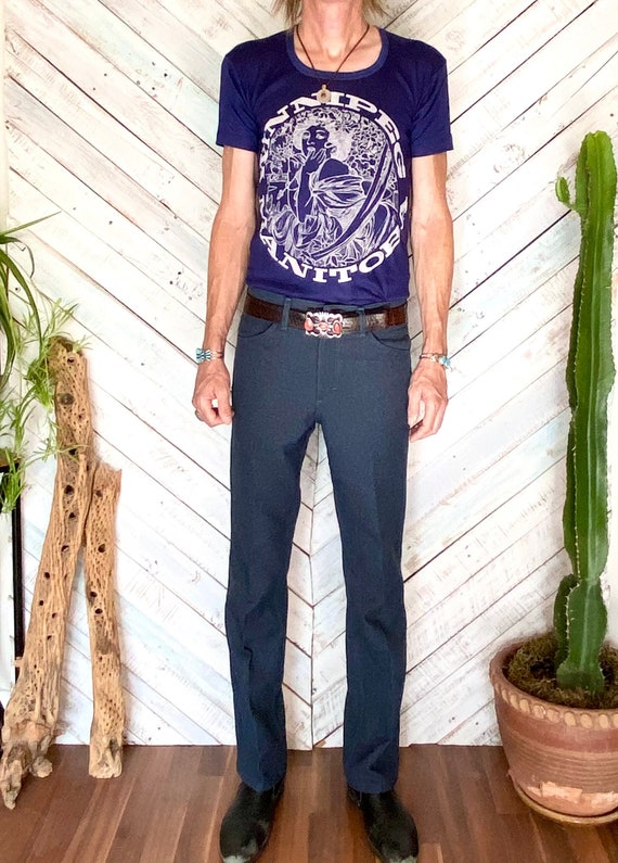 Men’s vintage Wrangler Sta Prest pants | Slim fit… - image 1