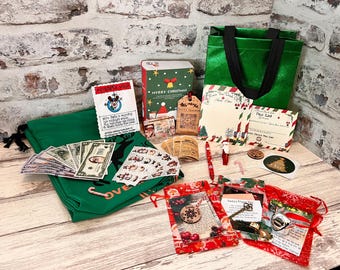 Christmas Magic Box | Santa Gift Bag Kit | Christmas Present Kit | North Pole Santa Sack Kit | Christmas Gift Sack Kit | READ DESCRIPTION!!!