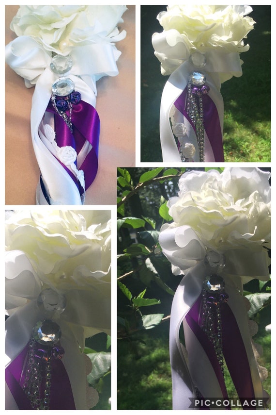flower girl ribbon wand