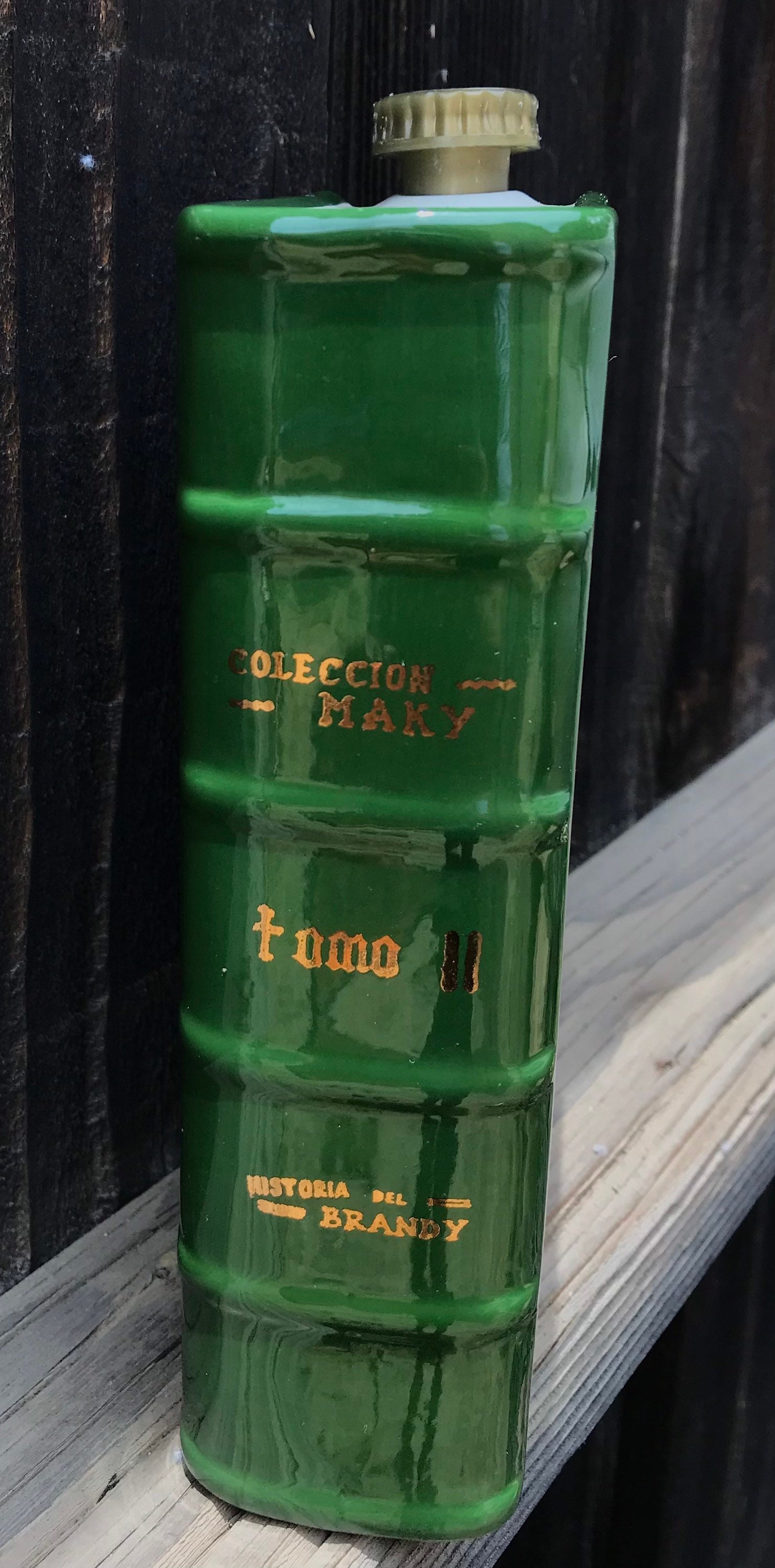 Vintage Ceramic Liquor Book Bottle/Secret Book Liquor Stash Etsy