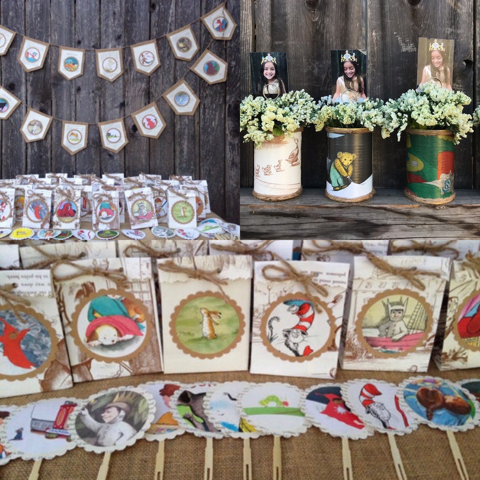 Children s Book Theme Party Package burlap Birthday Decor Etsy children-s-book-theme-party-package-burlap-birthday-decor-etsy