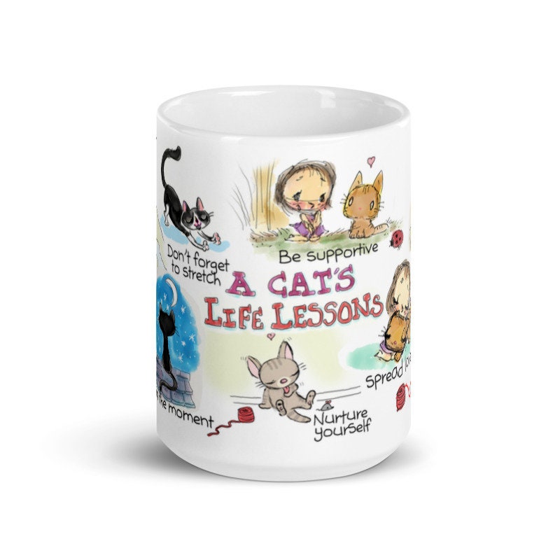 A Cat's Life Lessons - Etsy