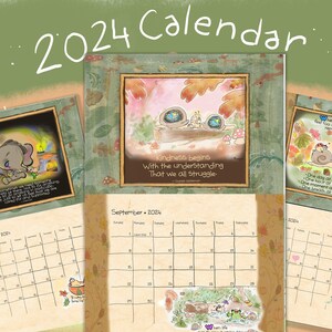 CALENDAR USA and Canada orders ONLY, Sketches in Stillness 2024 image 4