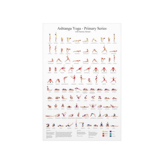 Vinyasa Yoga Flow Chart - Infoupdate.org | Ashtanga yoga primary series, Ashtanga  yoga postures, Yoga stretches for beginners