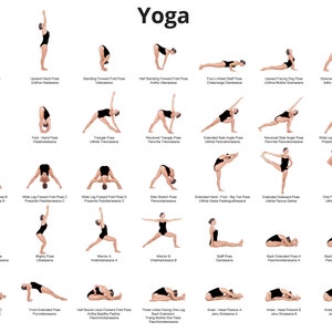 75 yogahoudingen pdf: 8,5 x 11 inch