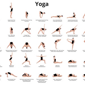 75 Yoga Poses PDF 8.5"x11