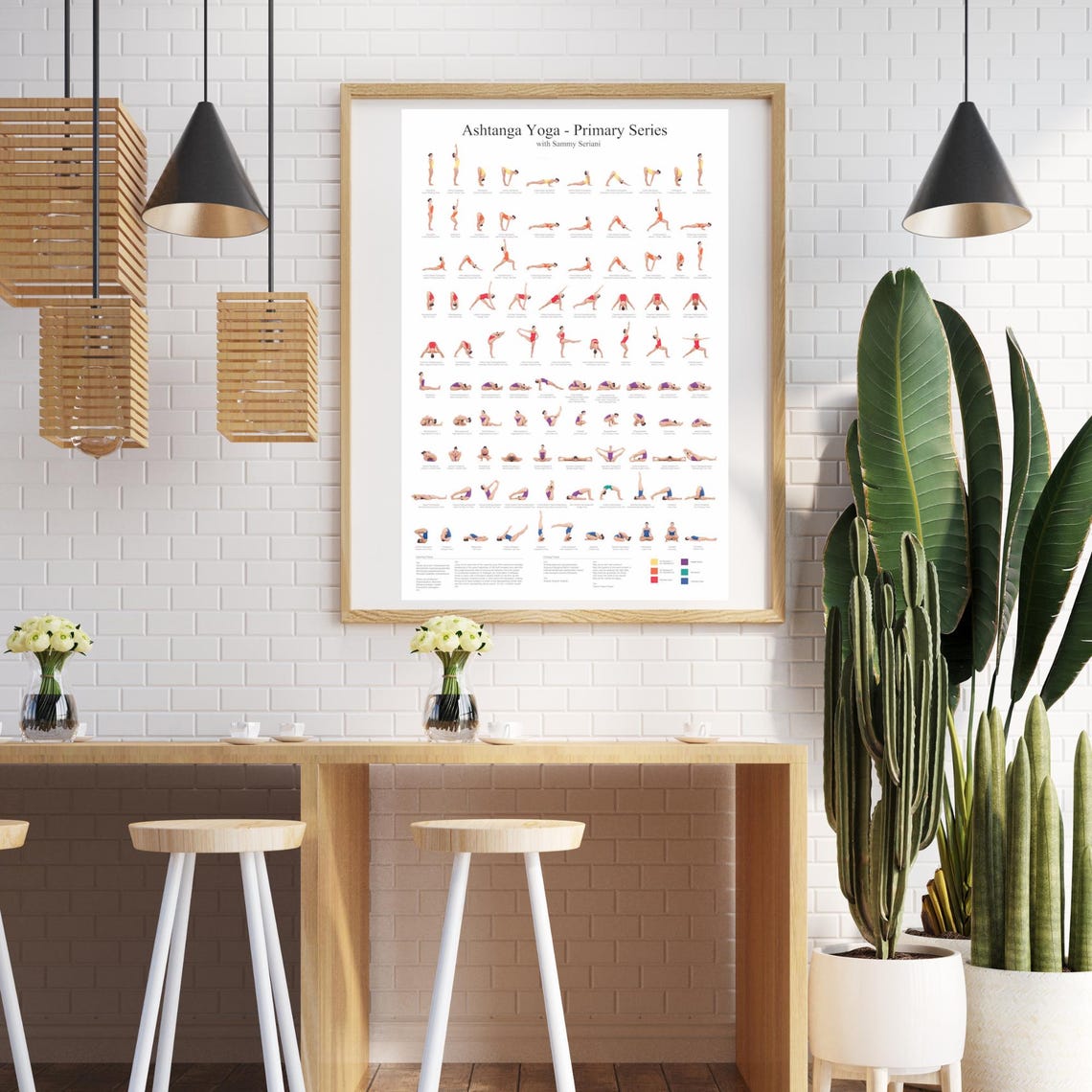 Ashtanga Yoga Primary Series Poster, Printable Yoga Chart (PDF) - Etsy
