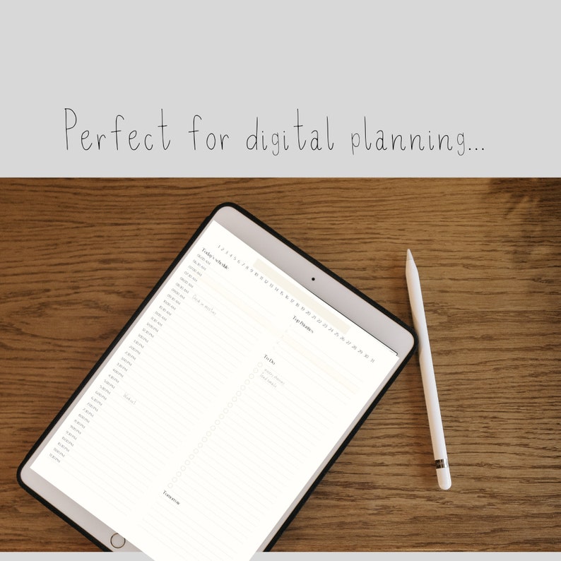 Light Handwritten Font for Digital Planners, Teaching, or Projects Etsy