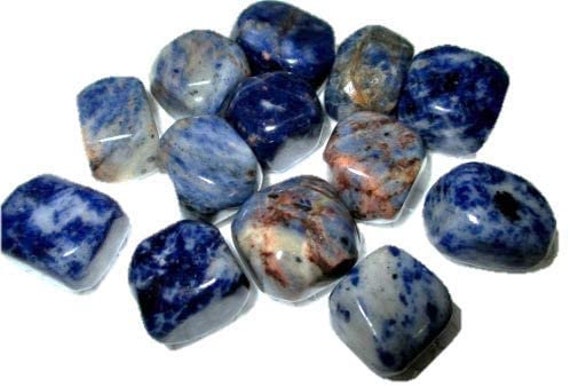 Sodalite - Tumbled, Lot of 100 Grams