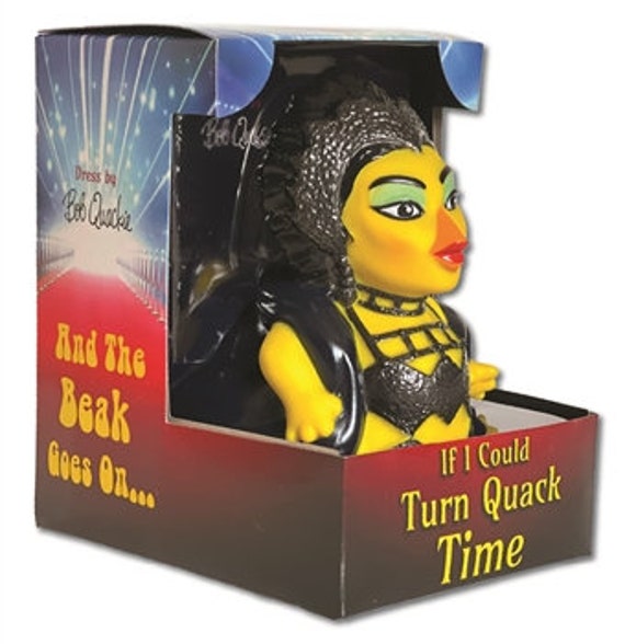 If I Could Turn Quack Time  (Cher)  Rubber Ducky Collectible Bath Toy for Kids / Adults