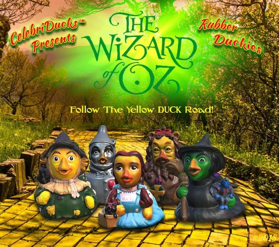 Wizard of Oz Collectible Rubber Ducky Toy Gift