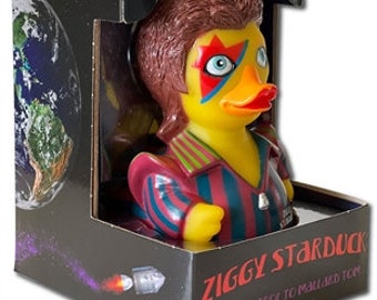 Ziggy Starduck (David Bowie) Badeente Sammlerstück Badeente für Kinder/Erwachsene