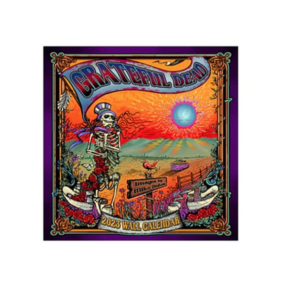 BLOW OUT SALE Two Pack 2023 Officially Licensed Grateful Dead Wall Calendar  Free Priority Shipping Artwork by Mike Dubois Gift Dead and Co - Etsy