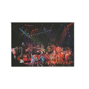 Vintage Grateful Dead Greeting Card Jerry Garcia Christmas Xmas Officially Licensed Concert Photograph