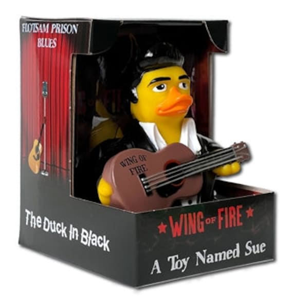 Wing of Fire, A toy Named Sue Rubber Ducky Collectible Bath Toy for Kids / Adults