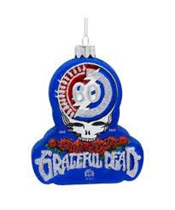 Officially Licensed Grateful Dead 60th Anniversary Christmas Ornament Dead and Company