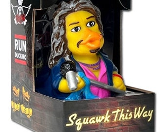 Jouet de bain en caoutchouc à collectionner Squawk This Way (Steven Tyler) pour enfants/adultes