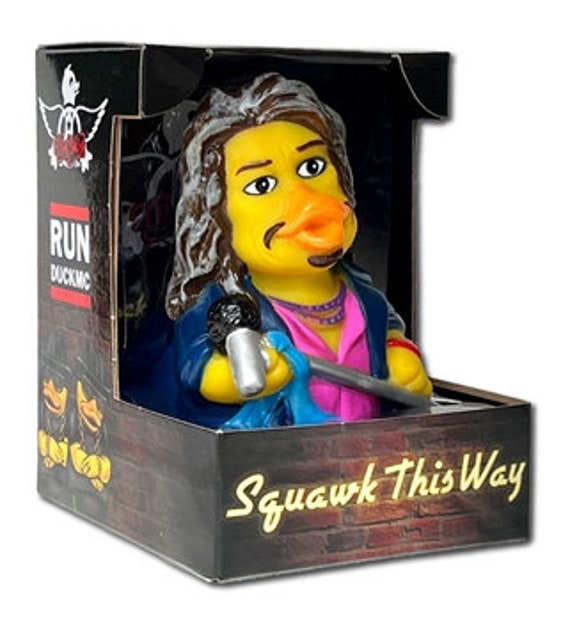 Squawk This Way  (Steven Tyler)  Rubber Ducky Collectible Bath Toy for Kids / Adults