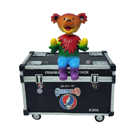 Grateful Dead Dancing Bear with Stage Box