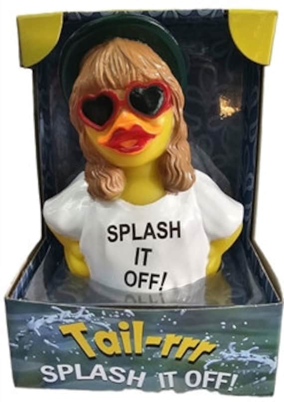 Tail-rrr  Rubber Ducky Collectible Bath Toy for Kids / Adults