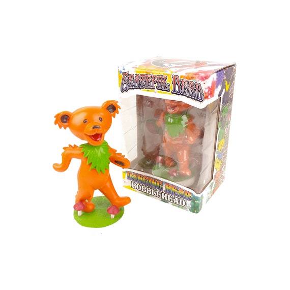 Collectible Grateful Dead Dancing Bear Bobblehead  Officially Licensed Dead Bobble Head and Company JRAD