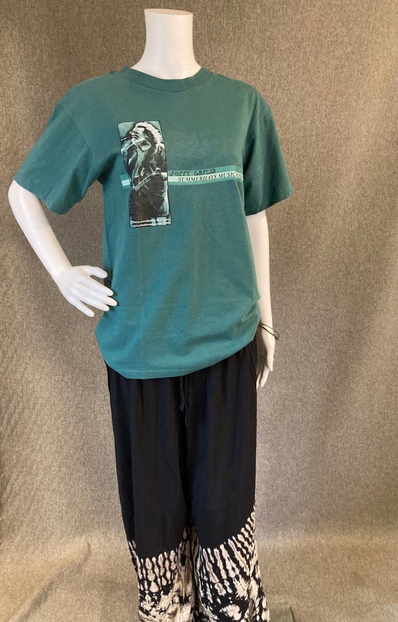 Vintage 1990’s Jerry Garcia Tee/ Jerry Garcia Summerhays Music Center T-Shirt/ Men’s Medium Tee