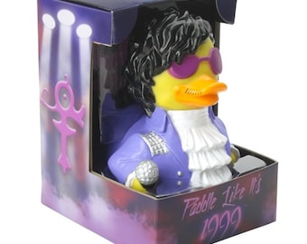 Paddle Like It's 1999(Prince) Rubber Ducky Collectible Bath Toy for Kids / Adults