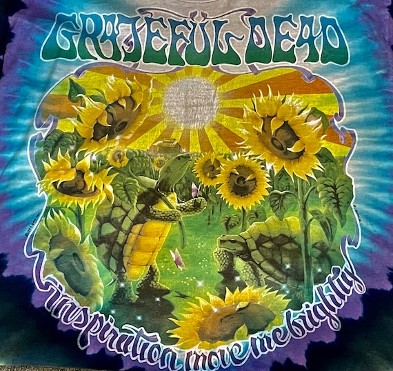 Vintage Grateful Dead Official Terrapin Tee T-Shi… - image 4