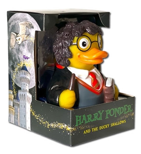 Harry Ponder Rubber Ducky Collectible Bath Toy for Kids / Adults