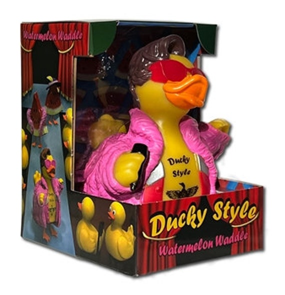 Ducky Style  Rubber Ducky Collectible Bath Toy for Kids / Adults