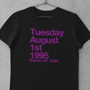 The Purple Tape, August 1, 1995 Shirt, Sweatshirt, Hoody