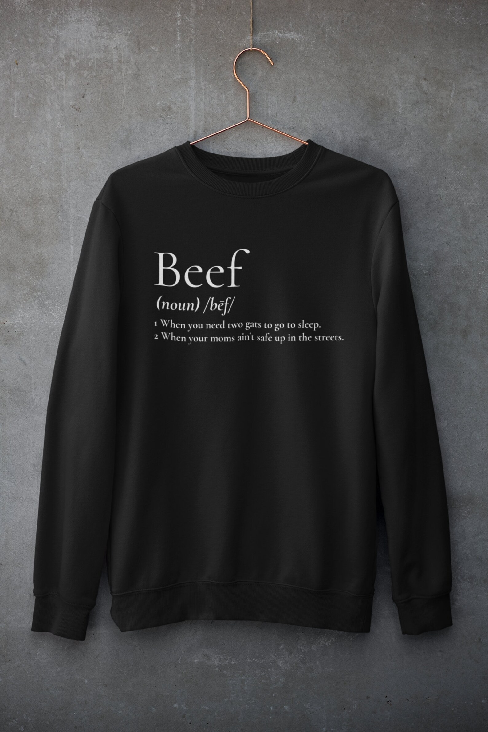 What's Beef Shirt Beef Definition BIG Do You Know What Etsy