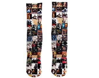 90's R&B Socks, I Love R and B Albums Socks, If It Doesn't Feel like 90's socks, Classic, 90's Baby