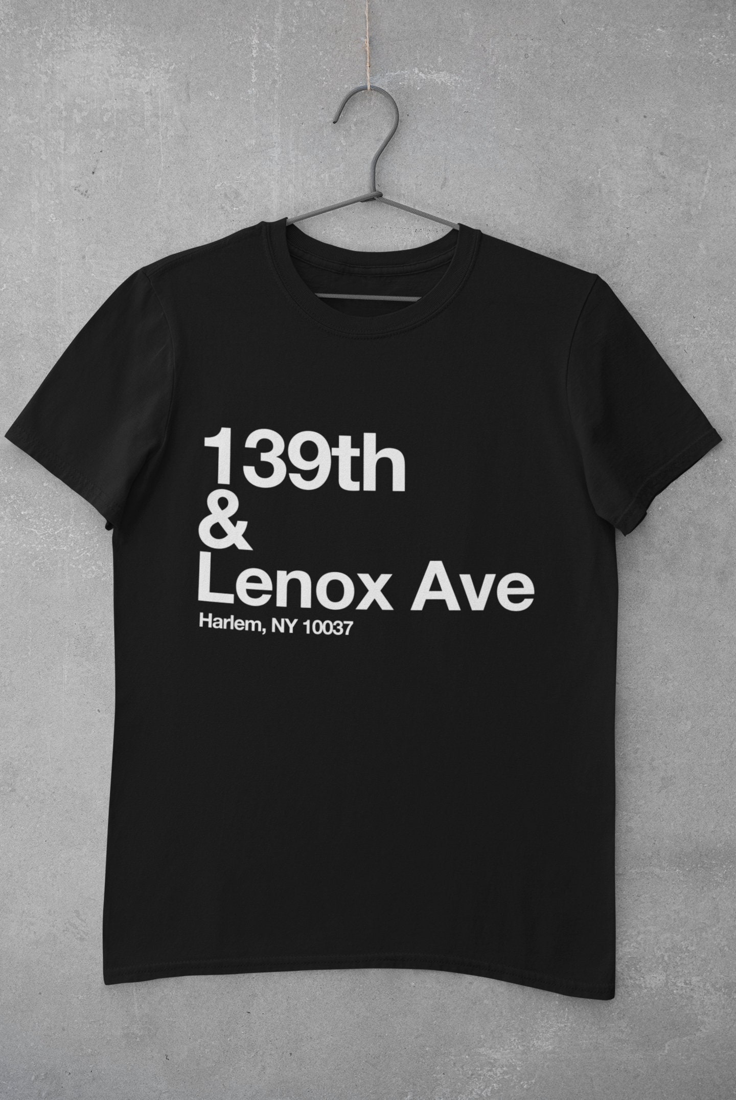 139th & Lenox Ave Shirt, Harlem NY, Hip Hop Corners, Big L ...