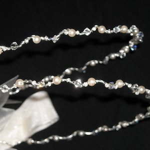 STEFANA Silver Plated Greek Stefana Orthodox Wedding Crowns Stephana Greek Wedding Handmade with genuine Premium quality™ Austrian crystals