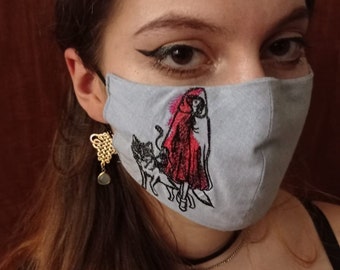 Red riding hood mask