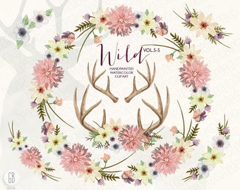Design Elements Clip Art Watercolor Vector Von Grafikboutique