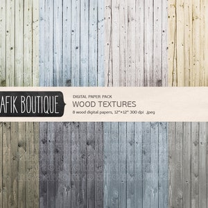 Wood textures digital background scrapbook paper pack, rustic, instant download, printable. 0079