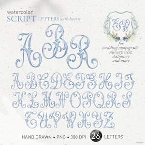 Hochzeitswappen Buchstaben, Monogramm, Herz, Monogramm, Herz, DIY Crest Baby Initialen, PNG Clip Art. 308GB B