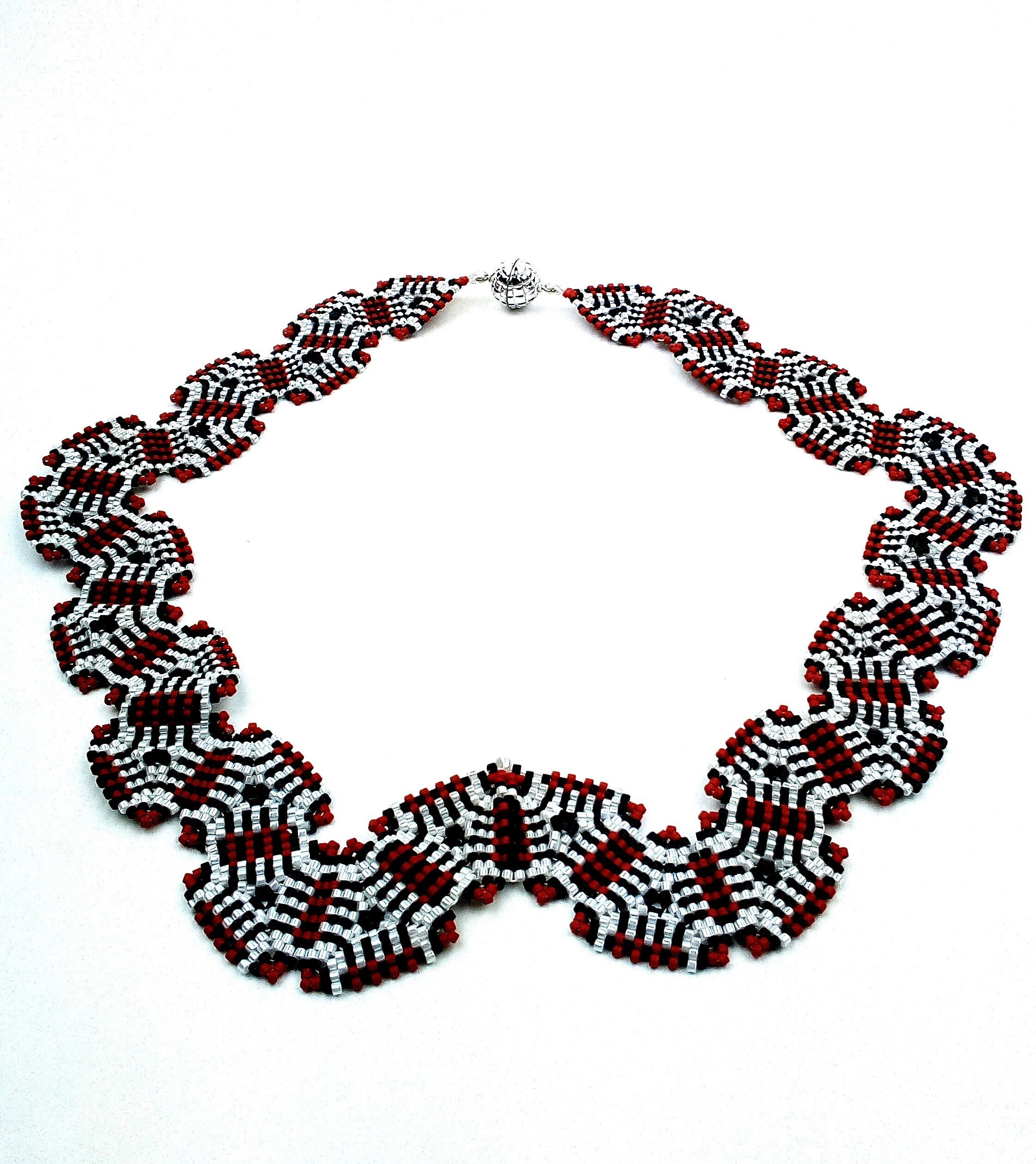 Contemporary Geometric Beadwork Pattern Etsy