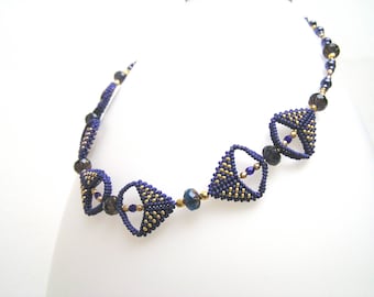 Beaded Necklace Pattern, Intermediate Level (PDF Pattern)