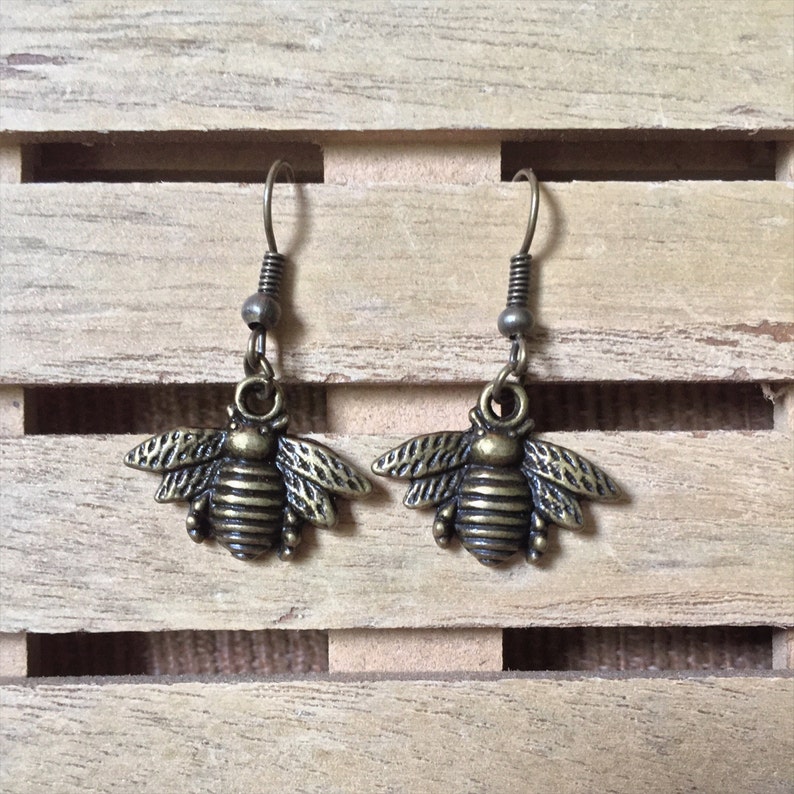 Pair of Bumblebee Earrings Bumblebee Earrings
