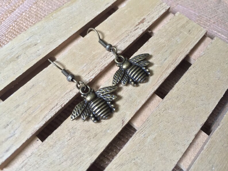 Pair of Bumblebee Earrings Bumblebee Earrings