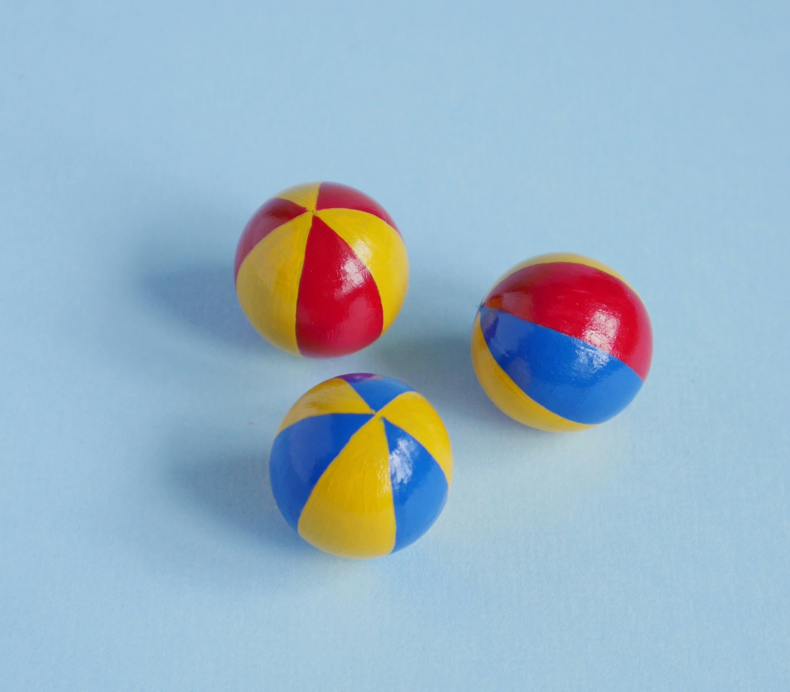 miniature beach balls