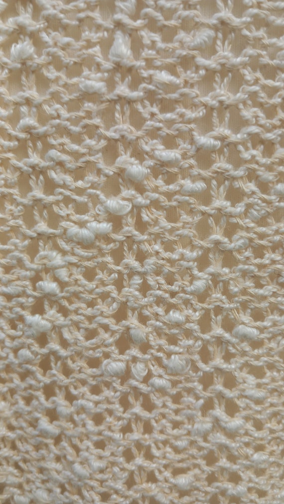 Vintage A Pallas Hand Loomed Pure Irish Linen Cardigan Gem