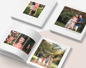 Family Photo Album Template – Photoshop, 12x12, 20 Pages