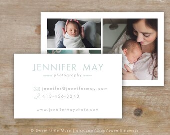Business Card Template - layered business card