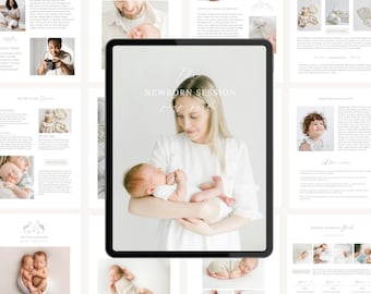 Newborn Photography Client Guide: Session Prep, Pricing (Digital Download)